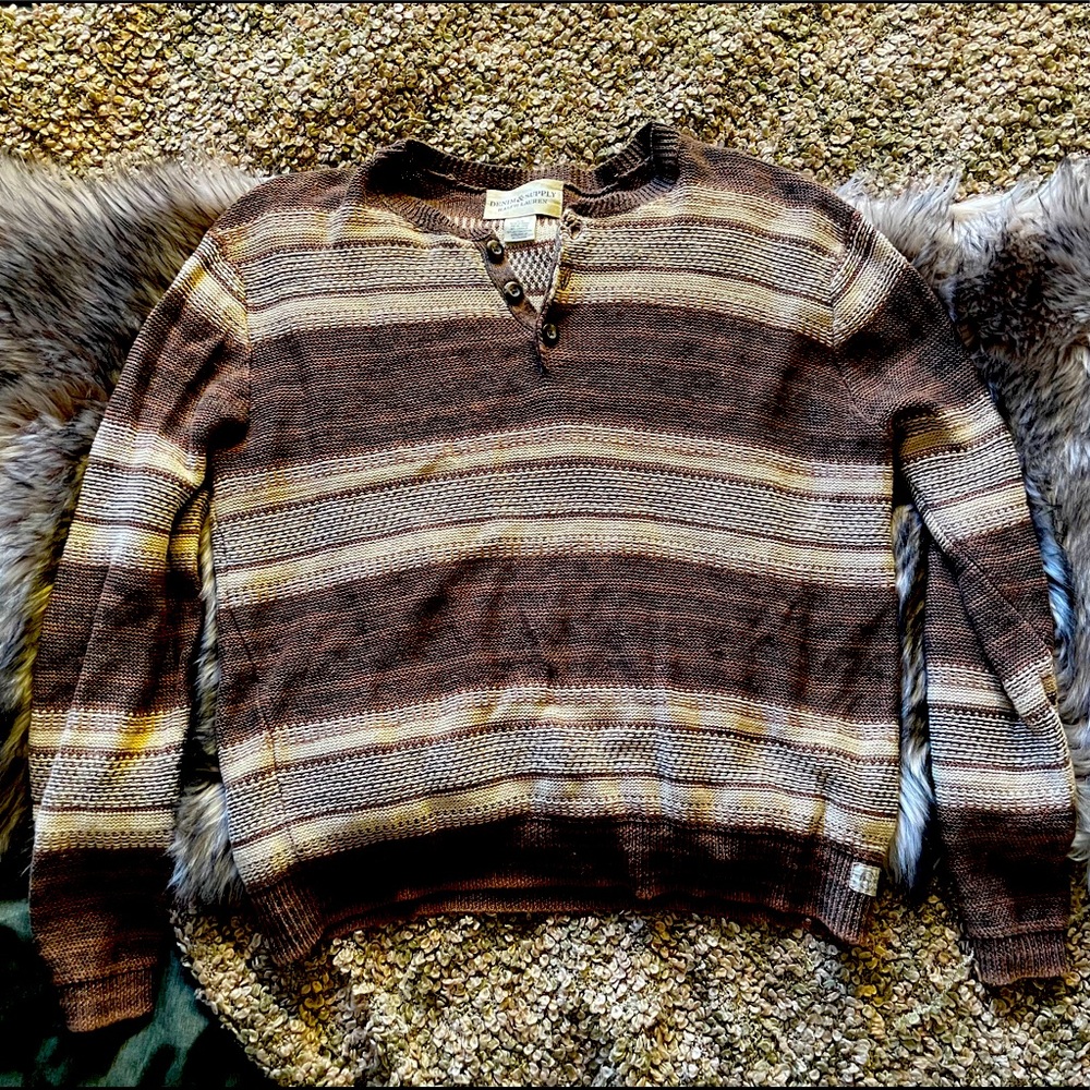 Ralph Lauren Denim & Supply knit sweater.